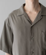 画像をギャラリービューアに読み込む, 【stein】sssteinシュタインのOVERSIZED CUPRO OPEN COLLAR SS SHIRT - G.KHAKI公式通販サイトsession福岡セレクトショップ
