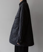 画像をギャラリービューアに読み込む, 【UJOH】PINSONIC STAND COLLAR BLOUSON - BLACK 公式通販サイト session福岡セレクトショップ
