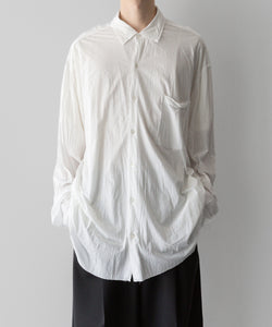 【KANEMASA PHIL.】46G ARTISAN SHIRT - WHITE