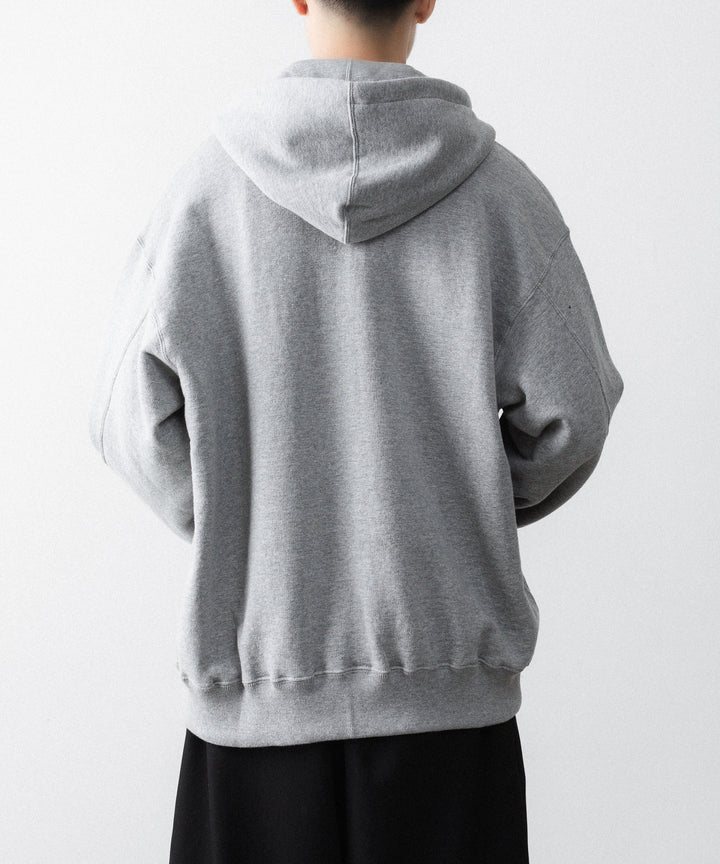 ssstein(シュタイン)のLOOPWHEEL COTTON SWEAT ZIP HOODY - GREYの公式通販サイトsession福岡セレクトショップ