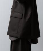 画像をギャラリービューアに読み込む, ssstein(シュタイン)のOVERSIZED DOUBLE BREASTED JACKET - GREY KHAKIの公式通販サイトsession福岡セレクトショップ
