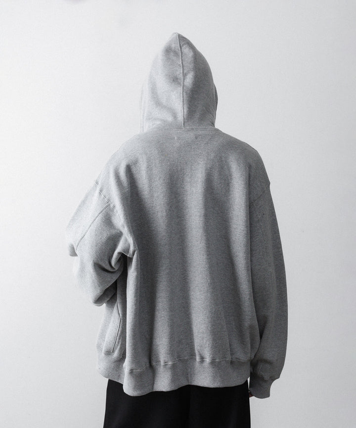 ssstein(シュタイン)のLOOPWHEEL COTTON SWEAT ZIP HOODY - GREYの公式通販サイトsession福岡セレクトショップ