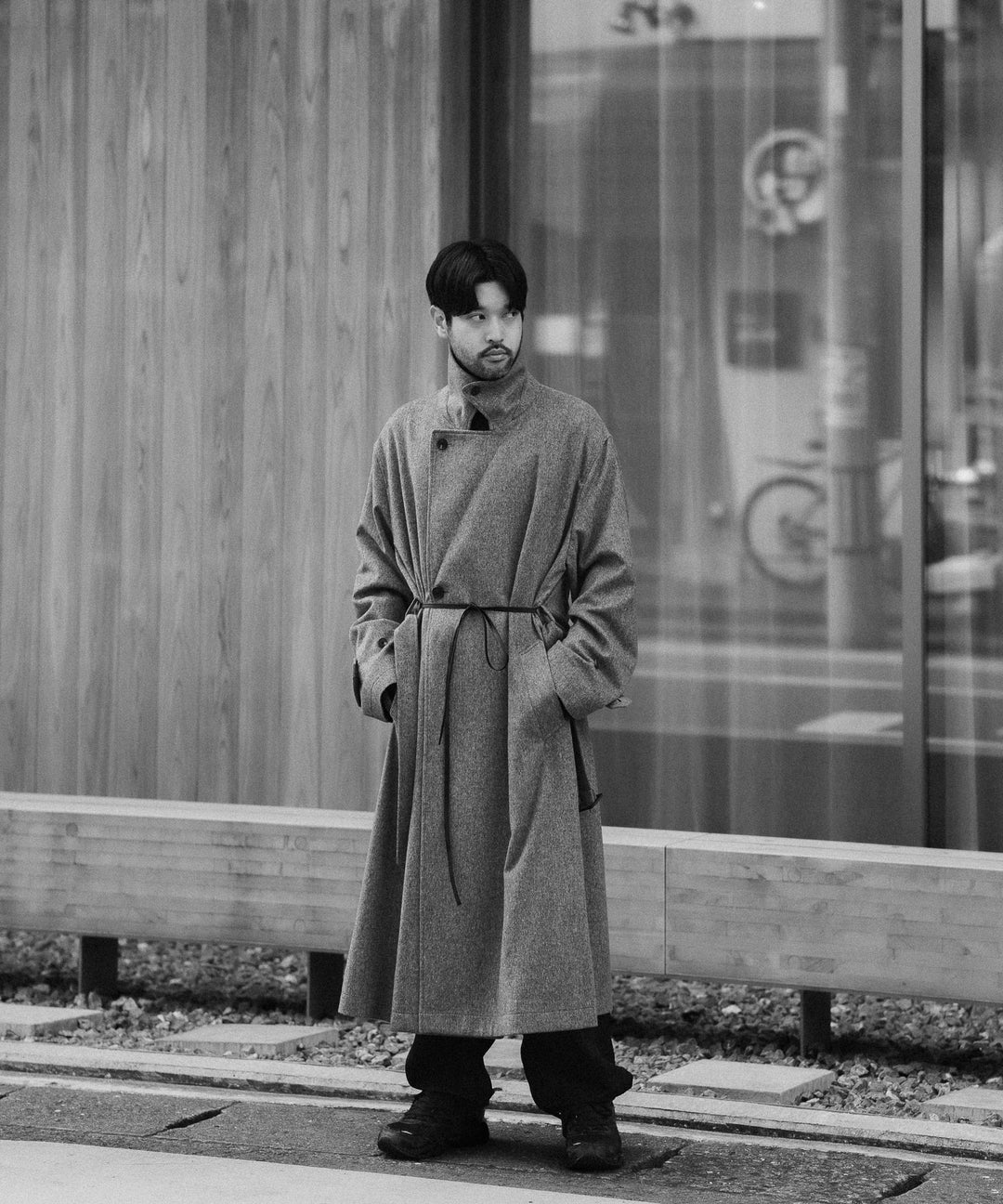 ssstein(シュタイン)のOVERSIZED DOUBLE BREASTED COAT - GREYの公式通販サイトsession福岡セレクトショップ