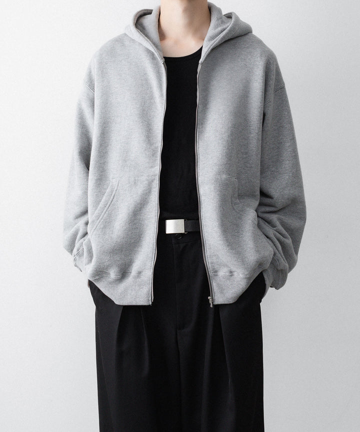 ssstein(シュタイン)のLOOPWHEEL COTTON SWEAT ZIP HOODY - GREYの公式通販サイトsession福岡セレクトショップ