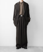画像をギャラリービューアに読み込む, ssstein(シュタイン)のOVERSIZED SINGLE BREASTED LONG JACKET - GREY KHAKIの公式通販サイトsession福岡セレクトショップ
