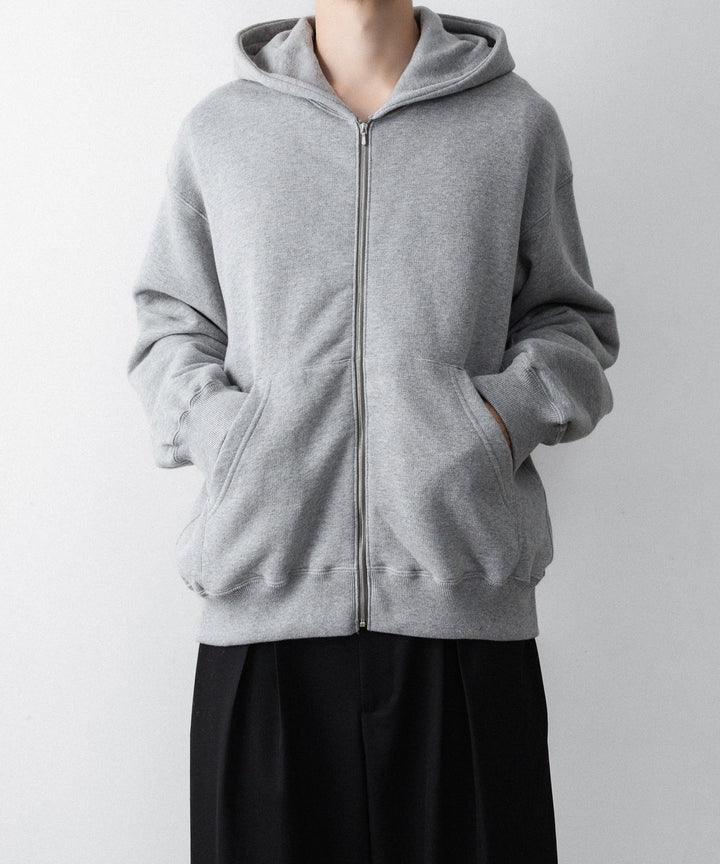 ssstein(シュタイン)のLOOPWHEEL COTTON SWEAT ZIP HOODY - GREYの公式通販サイトsession福岡セレクトショップ