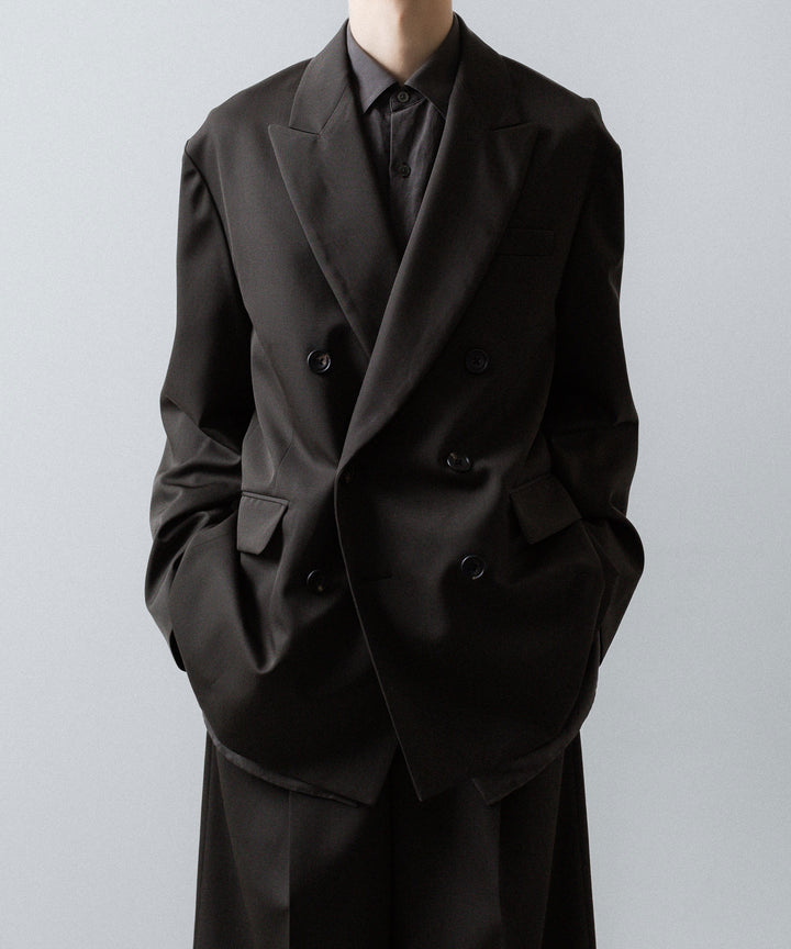 ssstein(シュタイン)のOVERSIZED DOUBLE BREASTED JACKET - GREY KHAKIの公式通販サイトsession福岡セレクトショップ