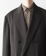 画像をギャラリービューアに読み込む, ssstein(シュタイン)のDOUBLE BREASTED BLAZER - GREY KHAKIの公式通販サイトsession福岡セレクトショップ
