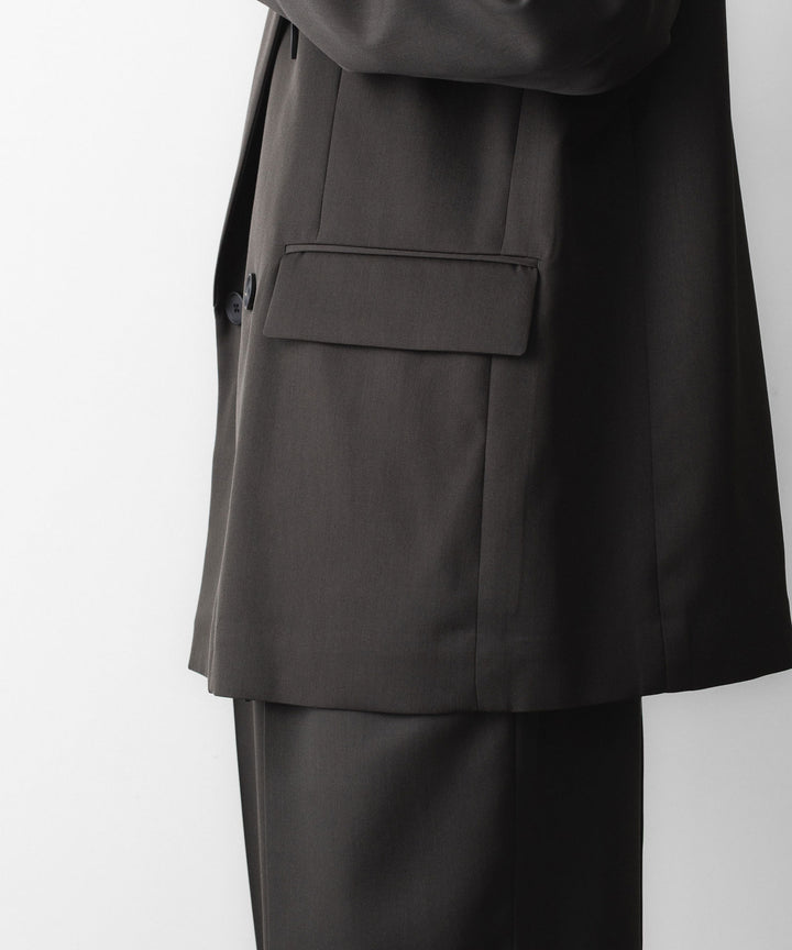 ssstein(シュタイン)のDOUBLE BREASTED BLAZER - GREY KHAKIの公式通販サイトsession福岡セレクトショップ