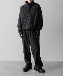 ssstein(シュタイン)の24AWコレクション WINDBREAKER NYLON HALF ZIP PULLOVER - BLACK 公式通販サイトsession福岡セレクトショップ