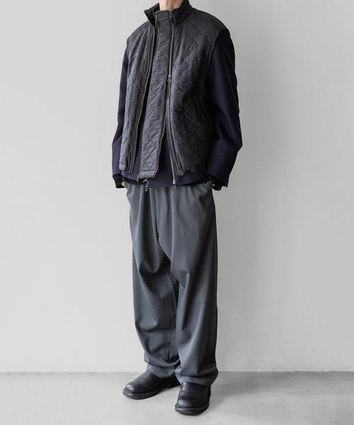 UJOH】W ZIP BLOUSON - NAVY | 公式通販サイト session(セッション)