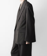 画像をギャラリービューアに読み込む, ssstein(シュタイン)のDOUBLE BREASTED BLAZER - GREY KHAKIの公式通販サイトsession福岡セレクトショップ
