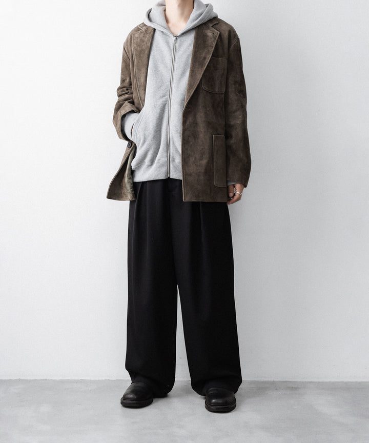 ssstein(シュタイン)のLOOPWHEEL COTTON SWEAT ZIP HOODY - GREYの公式通販サイトsession福岡セレクトショップ