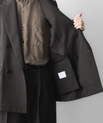 画像をギャラリービューアに読み込む, ssstein(シュタイン)のDOUBLE BREASTED BLAZER - GREY KHAKIの公式通販サイトsession福岡セレクトショップ
