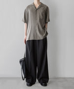 画像をギャラリービューアに読み込む, 【stein】sssteinシュタインのOVERSIZED CUPRO OPEN COLLAR SS SHIRT - G.KHAKI公式通販サイトsession福岡セレクトショップ
