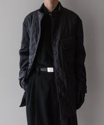 画像をギャラリービューアに読み込む, 【UJOH】PINSONIC STAND COLLAR BLOUSON - BLACK 公式通販サイト session福岡セレクトショップ
