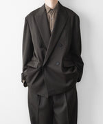 画像をギャラリービューアに読み込む, ssstein(シュタイン)のDOUBLE BREASTED BLAZER - GREY KHAKIの公式通販サイトsession福岡セレクトショップ
