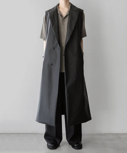 【stein】sssteinシュタインのOVERSIZED CUPRO OPEN COLLAR SS SHIRT - G.KHAKI公式通販サイトsession福岡セレクトショップ