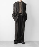 画像をギャラリービューアに読み込む, ssstein(シュタイン)のDOUBLE BREASTED BLAZER - GREY KHAKIの公式通販サイトsession福岡セレクトショップ
