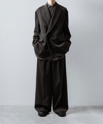 画像をギャラリービューアに読み込む, ssstein(シュタイン)のOVERSIZED DOUBLE BREASTED JACKET - GREY KHAKIの公式通販サイトsession福岡セレクトショップ
