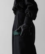 画像をギャラリービューアに読み込む, SUBLATIONS サブレーションズのHEAVY WOOL GABARDINE GURKHA CARGO PANTS - BLACKの公式通販サイトsession福岡セレクトショップ
