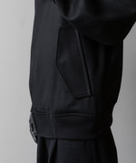 画像をギャラリービューアに読み込む, ssstein(シュタイン)の24AWコレクション MELTON STADIUM JACKET - BLACK 公式通販サイトsession福岡セレクトショップ
