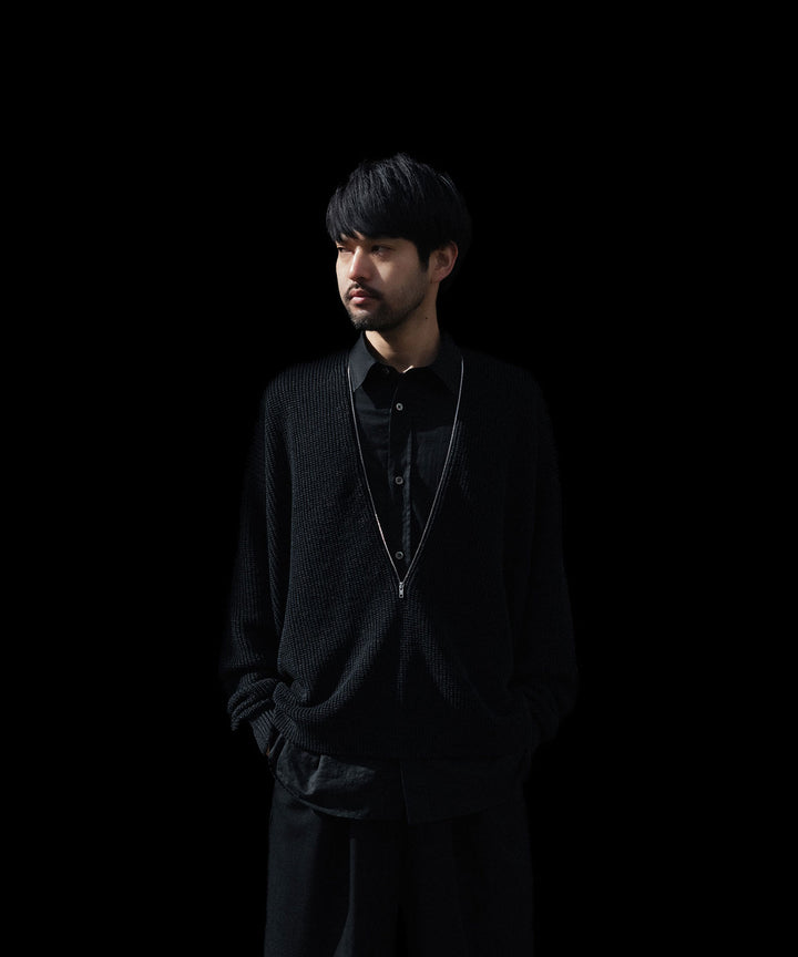 phebus フィーバスのHEMP KNIT ZIP-UP JUMPERの公式通販サイトsession福岡セレクトショップ