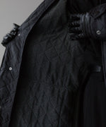 画像をギャラリービューアに読み込む, 【UJOH】PINSONIC STAND COLLAR BLOUSON - BLACK 公式通販サイト session福岡セレクトショップ
