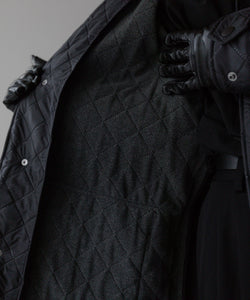 【UJOH】PINSONIC STAND COLLAR BLOUSON - BLACK 公式通販サイト session福岡セレクトショップ