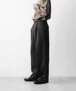 画像をギャラリービューアに読み込む, ssstein(シュタイン)のEASY LONG WIDE TROUSERS - GREY KHAKIの公式通販サイトsession福岡セレクトショップ
