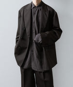 画像をギャラリービューアに読み込む, ssstein(シュタイン)のOVERSIZED DOUBLE BREASTED JACKET - GREY KHAKIの公式通販サイトsession福岡セレクトショップ

