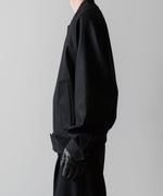 画像をギャラリービューアに読み込む, ssstein(シュタイン)の24AWコレクション MELTON STADIUM JACKET - BLACK 公式通販サイトsession福岡セレクトショップ
