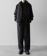 画像をギャラリービューアに読み込む, ssstein(シュタイン)の24AWコレクション WINDBREAKER STAND COLLAR JACKET - BLACK 公式通販サイトsession福岡セレクトショップ
