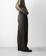 画像をギャラリービューアに読み込む, ssstein(シュタイン)のEASY LONG WIDE TROUSERS - GREY KHAKIの公式通販サイトsession福岡セレクトショップ
