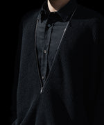 画像をギャラリービューアに読み込む, phebus フィーバスのHEMP KNIT ZIP-UP JUMPERの公式通販サイトsession福岡セレクトショップ
