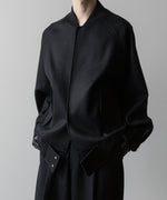 画像をギャラリービューアに読み込む, ssstein(シュタイン)の24AWコレクション MELTON STADIUM JACKET - BLACK 公式通販サイトsession福岡セレクトショップ
