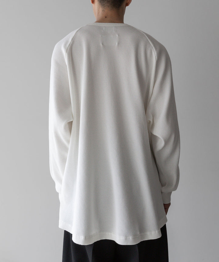 【KANEMASA PHIL.】18G HEAVY WAIGHT WAFFLE - WHITE