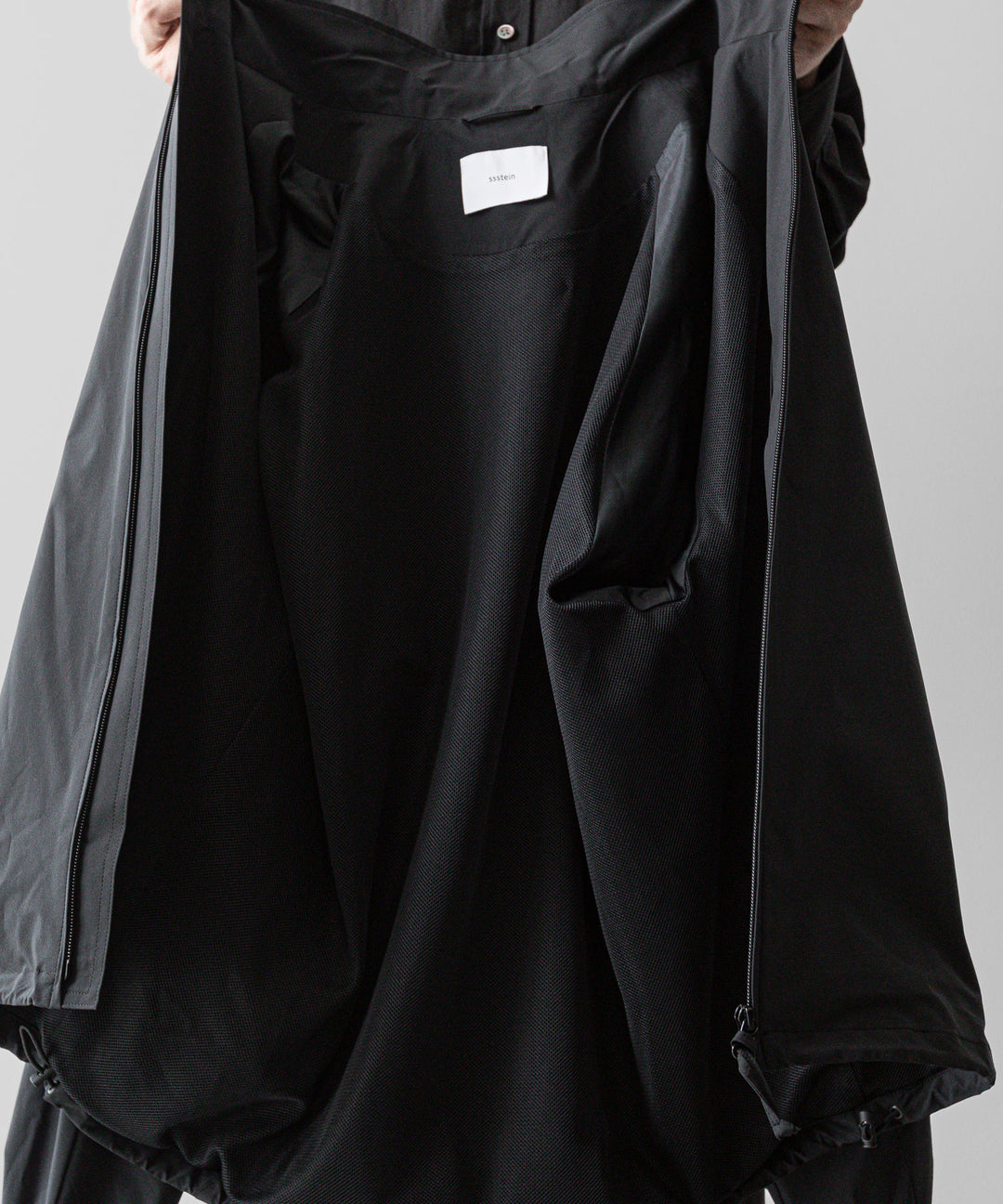 ssstein(シュタイン)の24AWコレクション WINDBREAKER STAND COLLAR JACKET - CHARCOAL 公式通販サイトsession福岡セレクトショップ