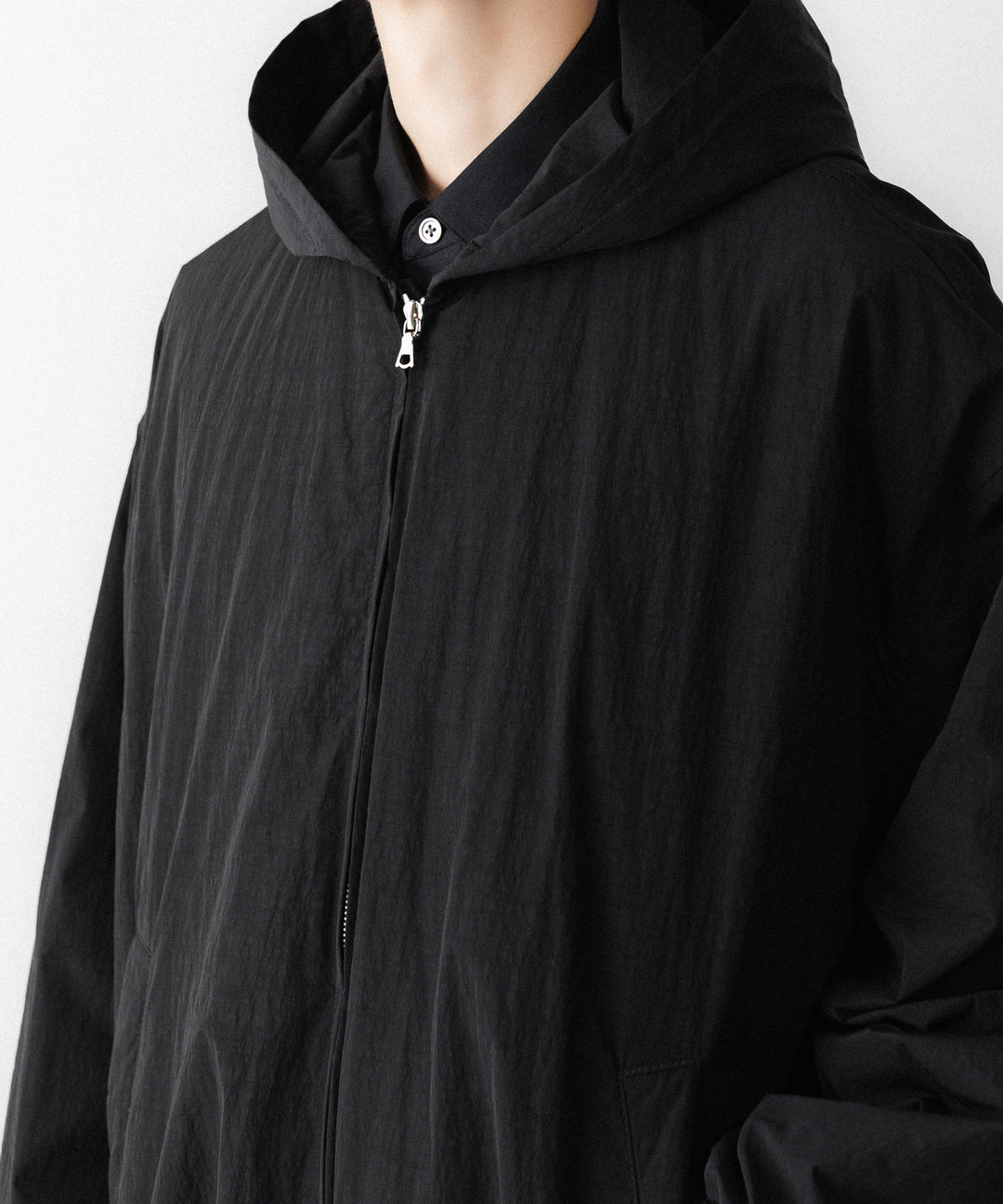 ssstein(シュタイン)のWINDPROOF NYLON PADDED HOOD JACKET - BLACKの公式通販サイトsession福岡セレクトショップ