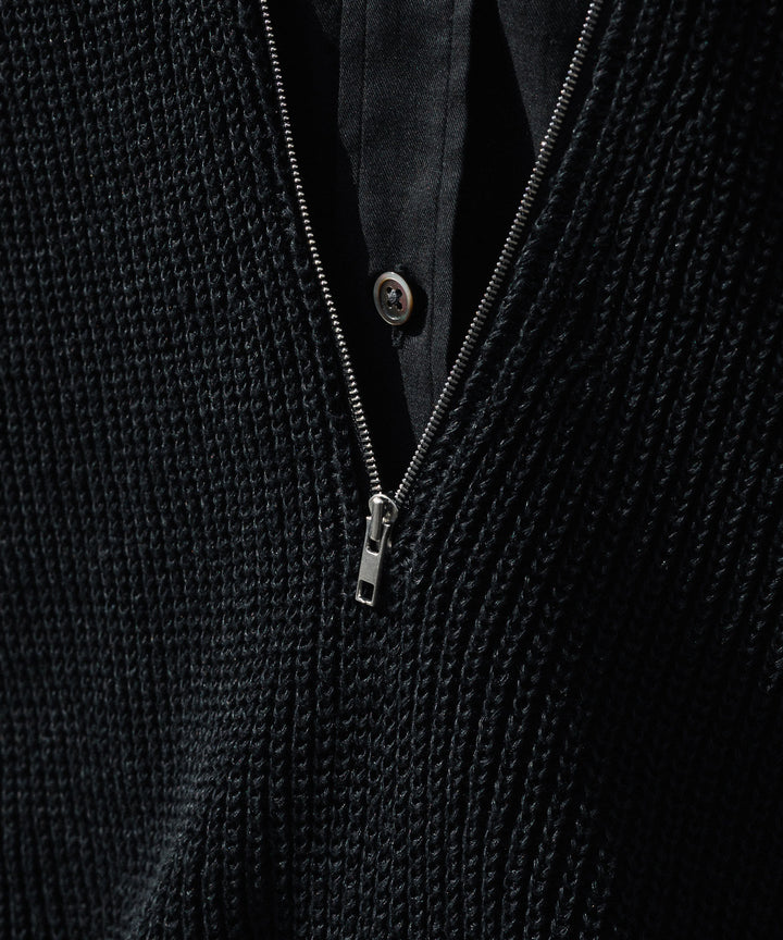 phebus フィーバスのHEMP KNIT ZIP-UP JUMPERの公式通販サイトsession福岡セレクトショップ
