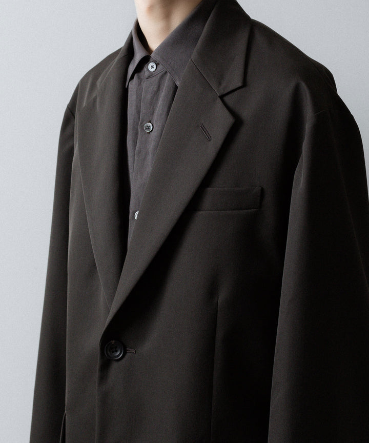 ssstein(シュタイン)のOVERSIZED SINGLE BREASTED LONG JACKET - GREY KHAKIの公式通販サイトsession福岡セレクトショップ