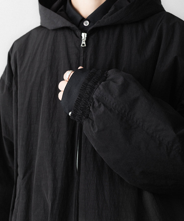 ssstein(シュタイン)のWINDPROOF NYLON PADDED HOOD JACKET - BLACKの公式通販サイトsession福岡セレクトショップ