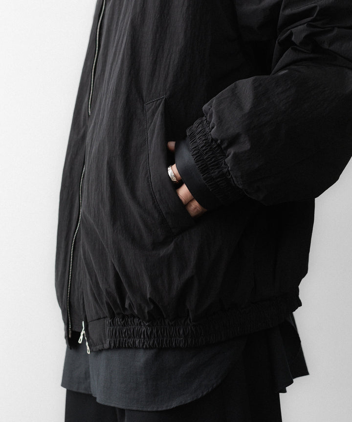 ssstein(シュタイン)のWINDPROOF NYLON PADDED HOOD JACKET - BLACKの公式通販サイトsession福岡セレクトショップ