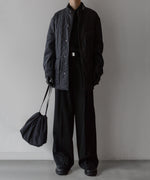 画像をギャラリービューアに読み込む, 【UJOH】PINSONIC STAND COLLAR BLOUSON - BLACK 公式通販サイト session福岡セレクトショップ
