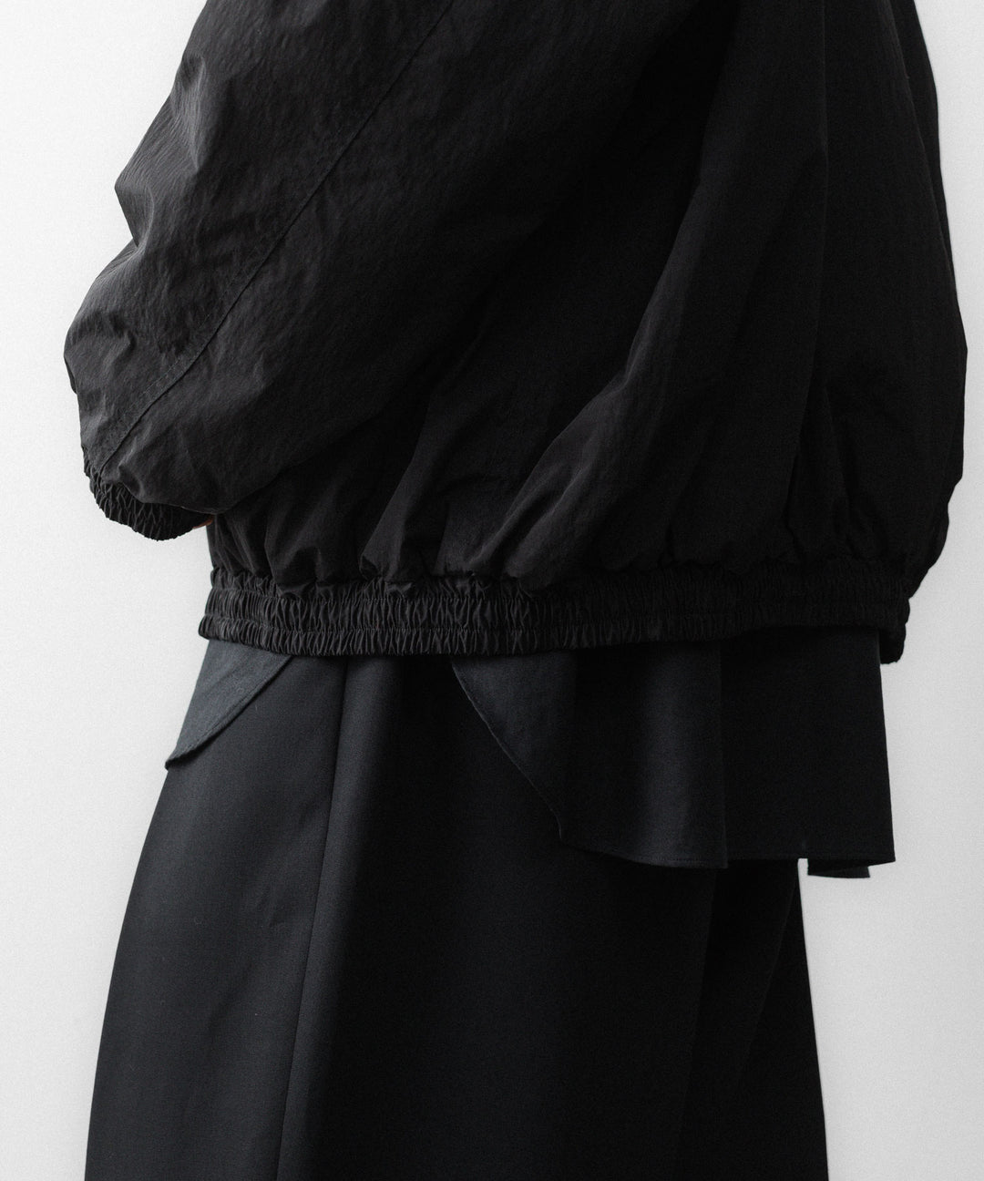 ssstein(シュタイン)のWINDPROOF NYLON PADDED HOOD JACKET - BLACKの公式通販サイトsession福岡セレクトショップ