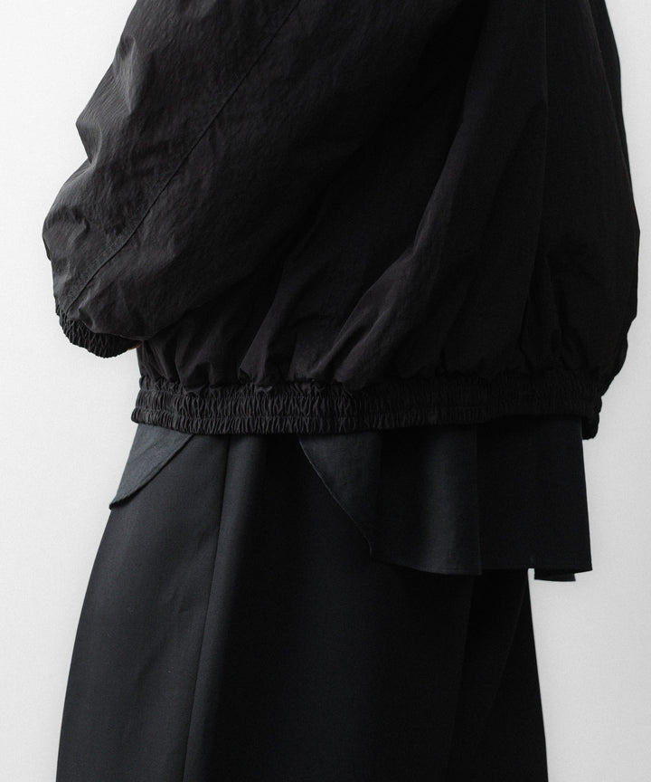 ssstein(シュタイン)のWINDPROOF NYLON PADDED HOOD JACKET - BLACKの公式通販サイトsession福岡セレクトショップ
