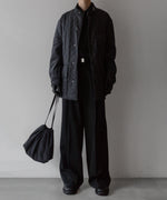 画像をギャラリービューアに読み込む, 【UJOH】PINSONIC STAND COLLAR BLOUSON - BLACK 公式通販サイト session福岡セレクトショップ
