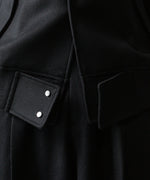 画像をギャラリービューアに読み込む, ssstein(シュタイン)の24AWコレクション MELTON STADIUM JACKET - BLACK 公式通販サイトsession福岡セレクトショップ
