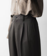 画像をギャラリービューアに読み込む, ssstein(シュタイン)のEASY LONG WIDE TROUSERS - GREY KHAKIの公式通販サイトsession福岡セレクトショップ
