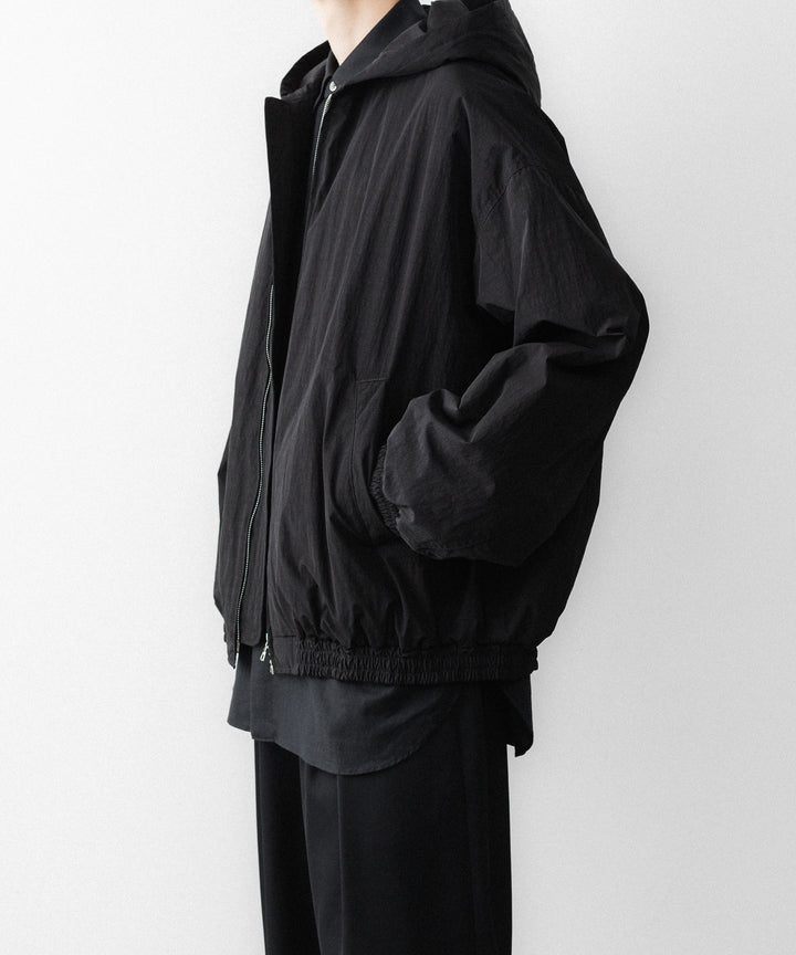 ssstein(シュタイン)のWINDPROOF NYLON PADDED HOOD JACKET - BLACKの公式通販サイトsession福岡セレクトショップ